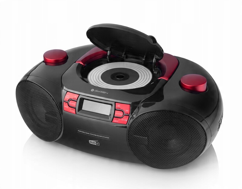 Бумбокс CD Bluetooth USB SD GoGEN Radio FM DAB+ код виробника CDM390BTDABR