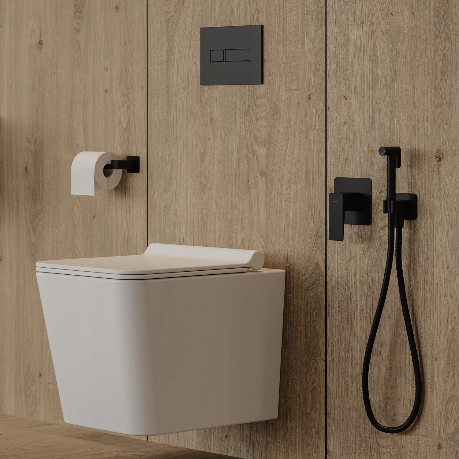 UCHWYT ŁAZIENKOWY NA PAPIER OMNIRES NELSON Wysokość produktu 4.5 cm