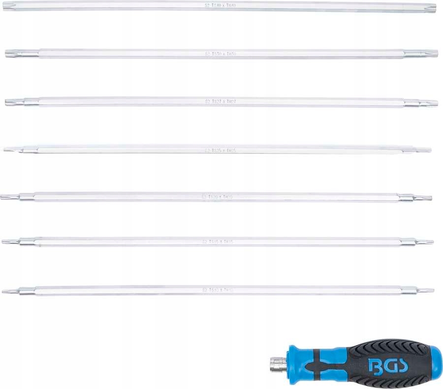 Отвертка with bits 8 pcs, Torx