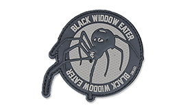 101 Inc. Naszywka 3D Black Widdow Eater Szar