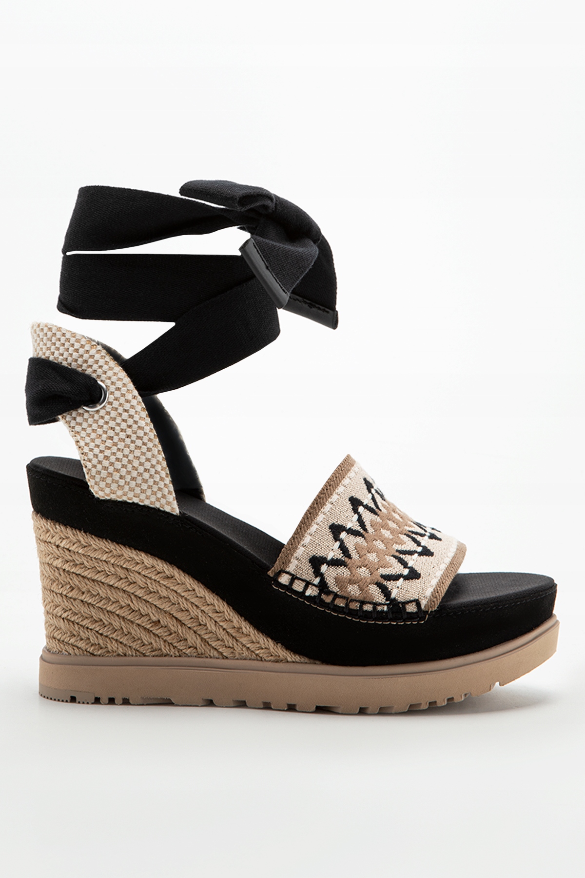 Dámské Sandály Ugg Abbot Ankle Rap Black 1136780-BLK (40)