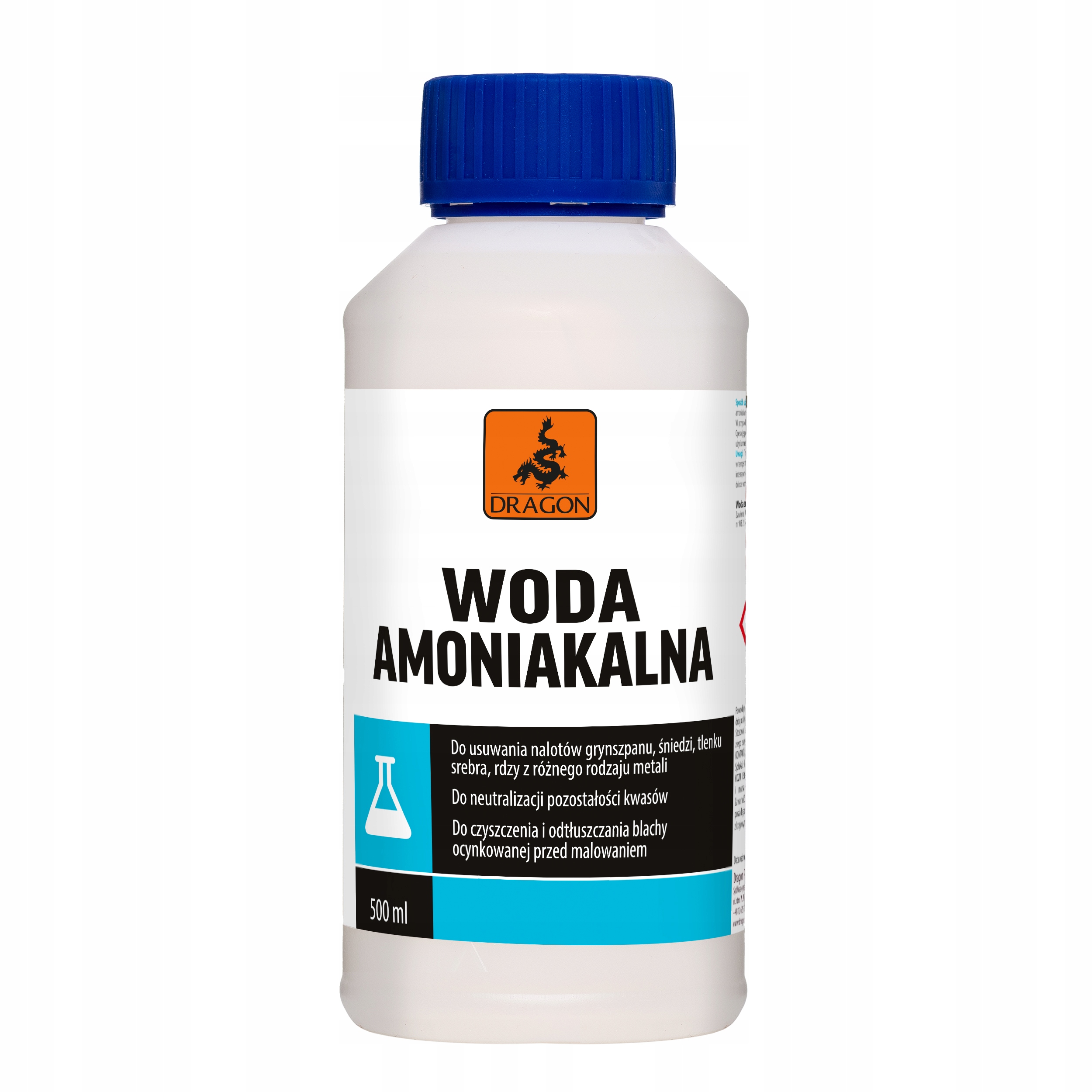 Woda amoniakalna 25% 0.5 l Dragon