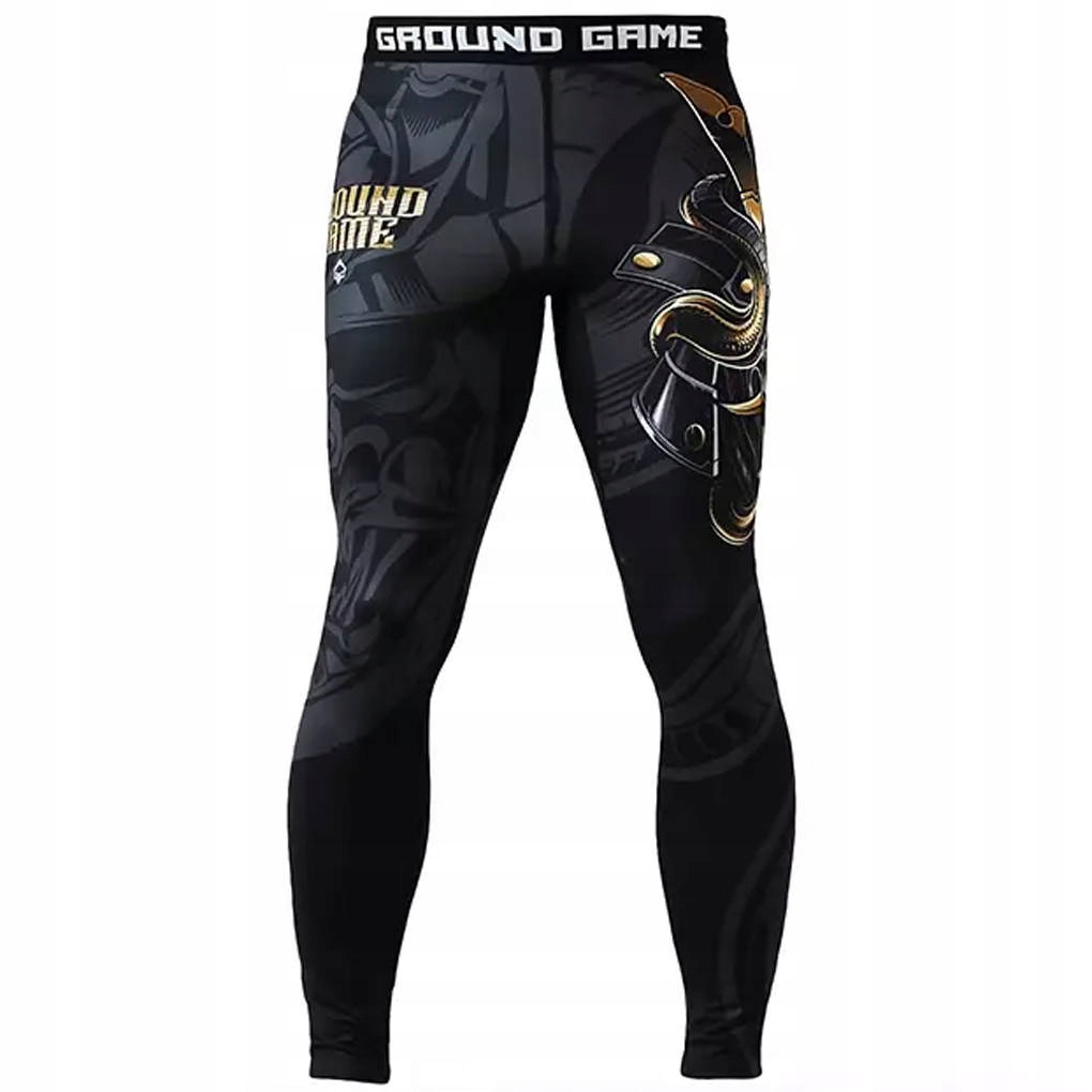 Legginsy treningowe kompresyjne męskie Ground Game Oni Samurai r. L Płeć mężczyzna