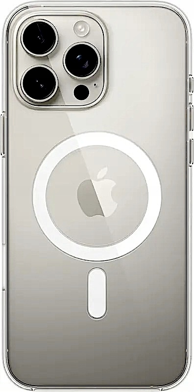 Průhledné pouzdro pro iPhone 16 Pro Max Kryt Zadní Kryt Clear Case