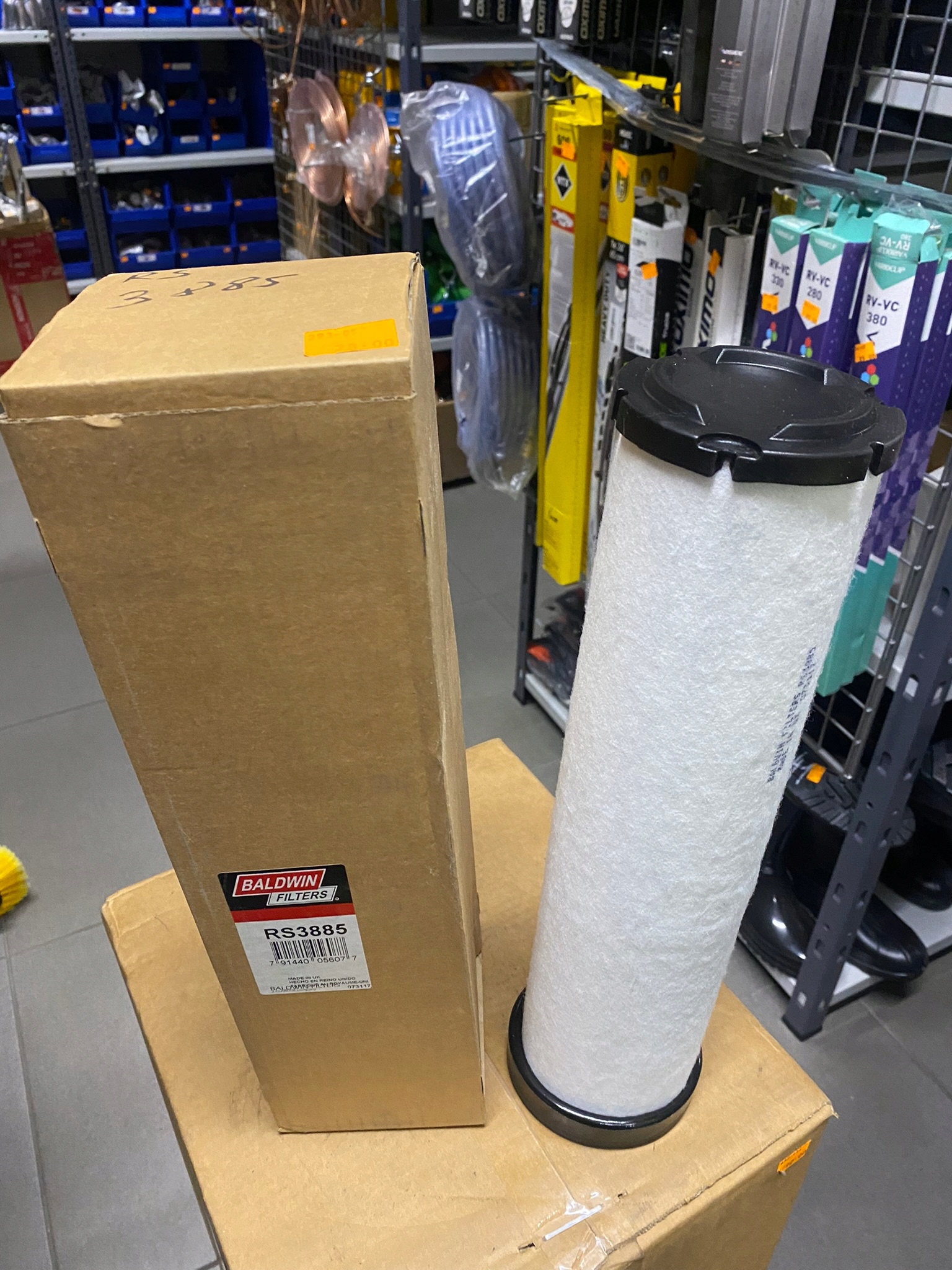 Filtr powietrza RS3885 Baldwin