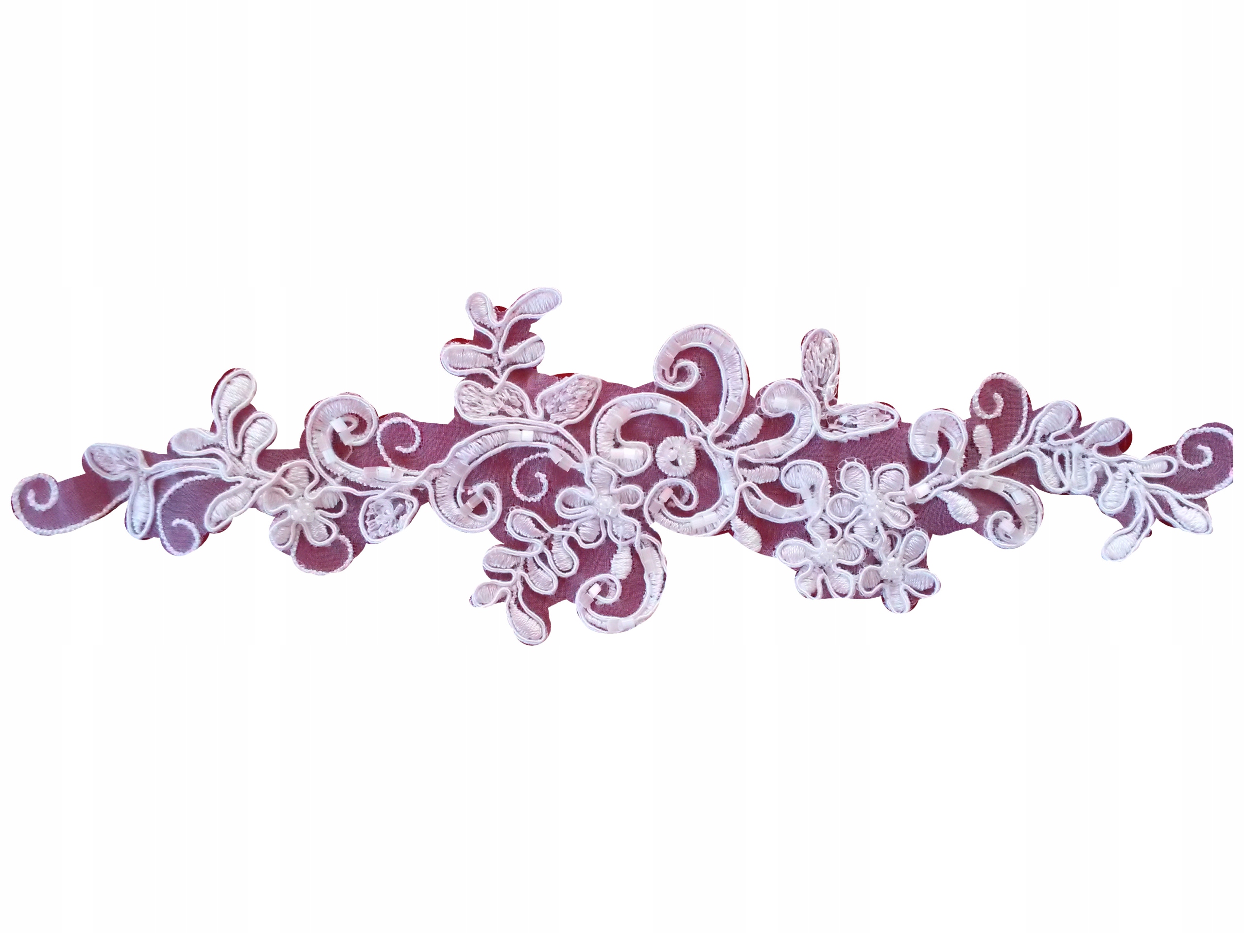 Aplikacja ślubna, haft, koronka, suknia RZ_15