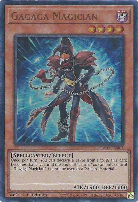 Yu-Gi-Oh! TCG: Gagaga Magician (UR) (RA04)