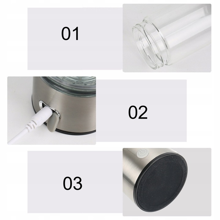 Generator Wody Wzbogaconej Wodorem Woda Wodorowa Marka bez marki