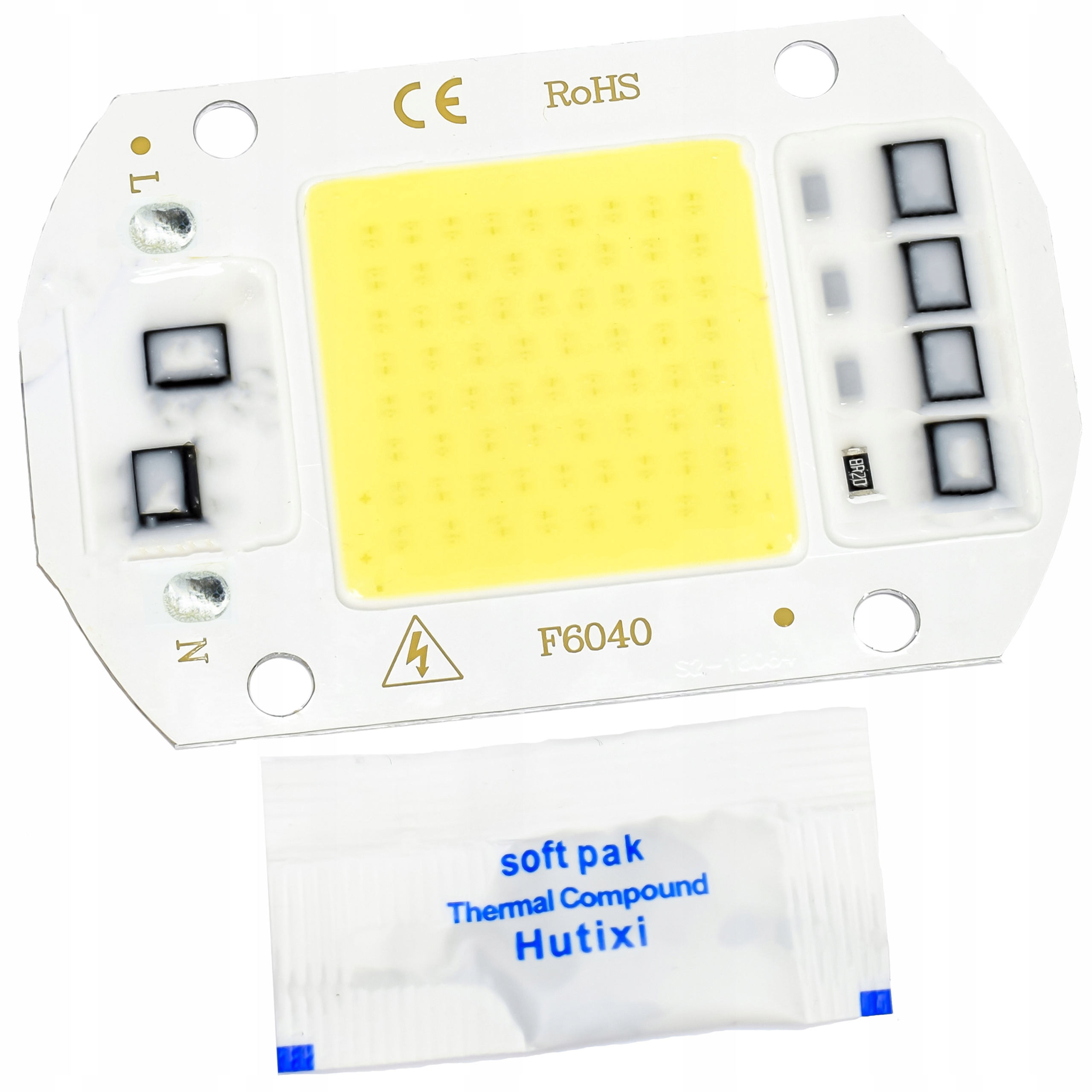 Dioda LED LeaderLED moduł do naświetlacza 50W 230V 60 mm x 40 mm