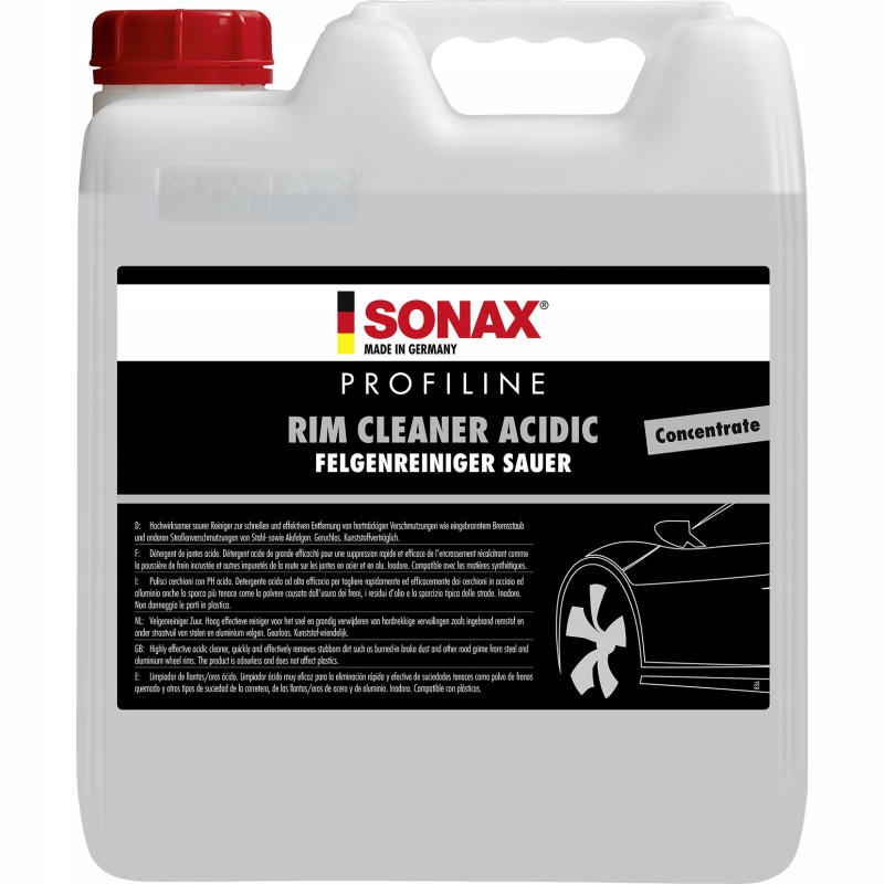 SONAX ProfiLine Do Czyszczenia Felg Kwasowy Koncen