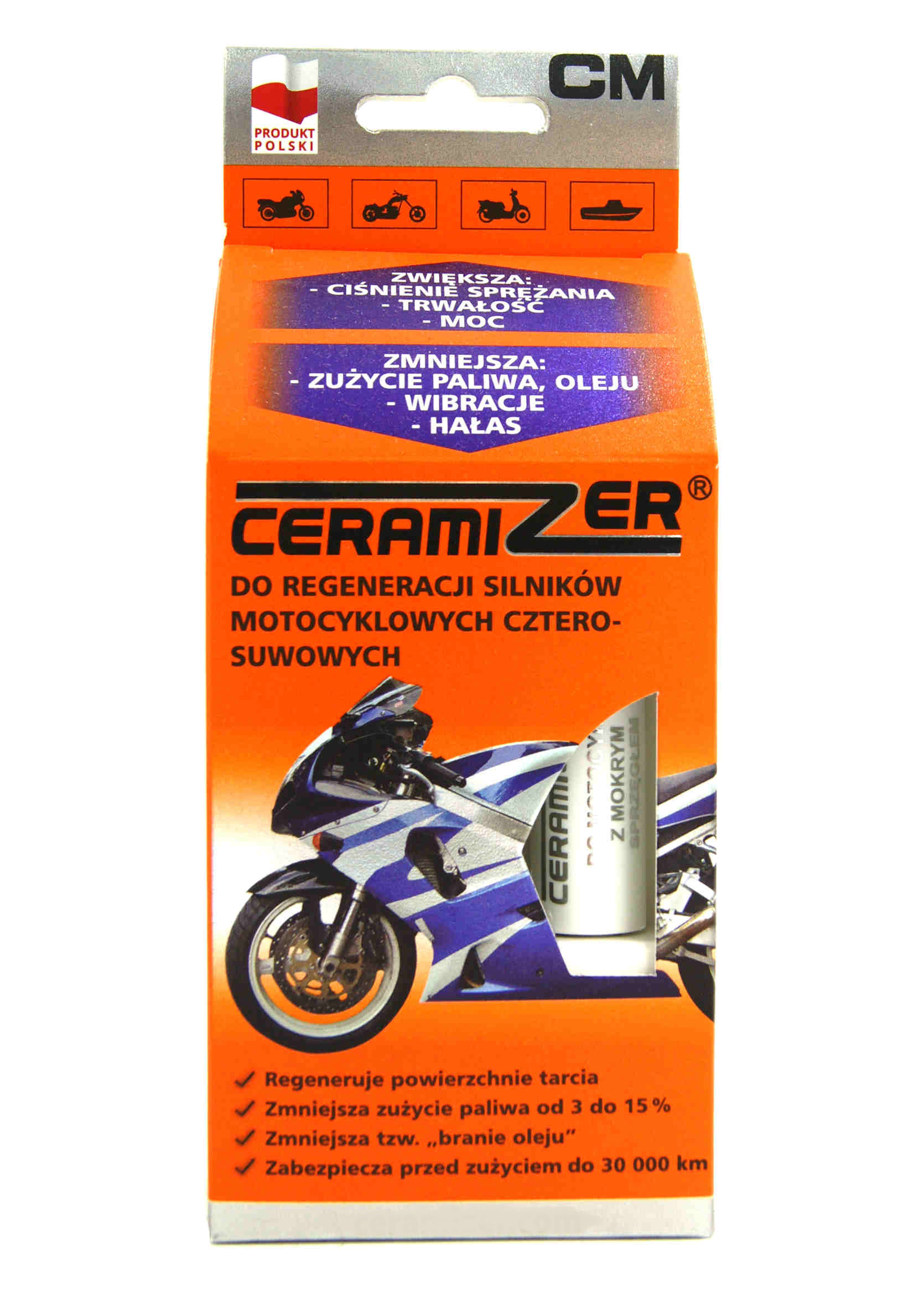 

Ceramizer CM Regenerator Silnika 4T Motocykla