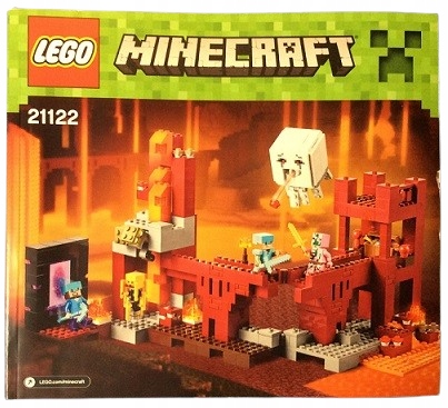 LEGO INSTRUKCJA MINECRAFT - The Nether Fortress 21122 2015r.