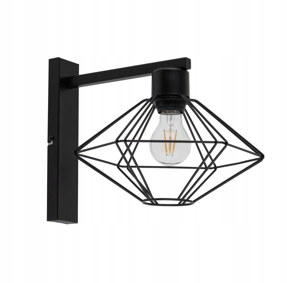 Nástěnná lampa Sigma Lighting Vario černá kovová E27 25 cm