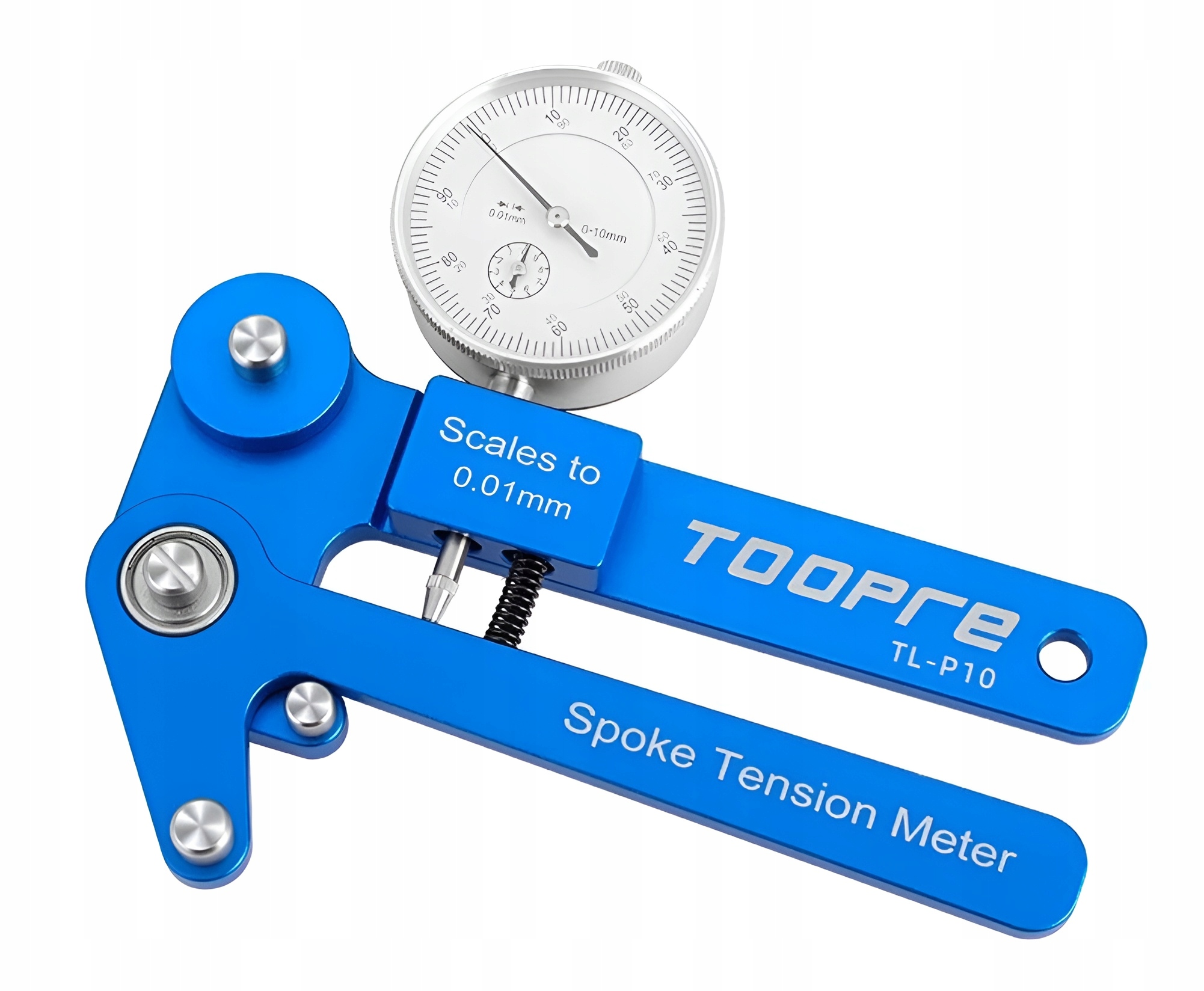 Tensometr Miernik Precyzyjny Pomiar Napięcia Naprężenia Szprych z Zegarem