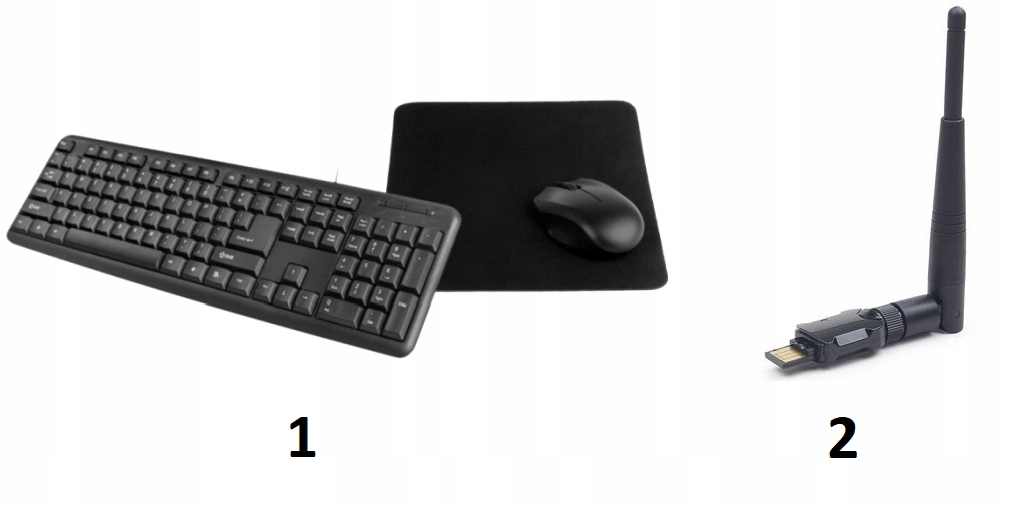 KOMPUTER DO BIURA 11gen i5-11400 8GB SSD 240GB Układ klawiatury US international (qwerty)