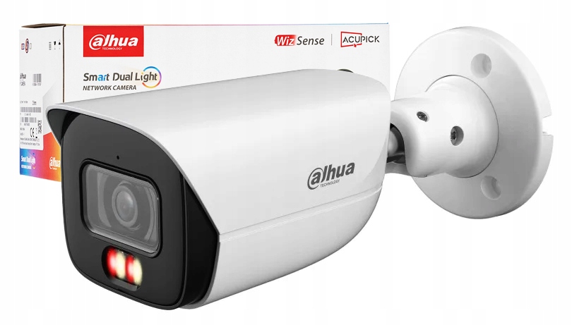 8MPx Ip kamera Dahua IPC-HFW3849E-AS-IL-0280B Dual Light WizSense PoE