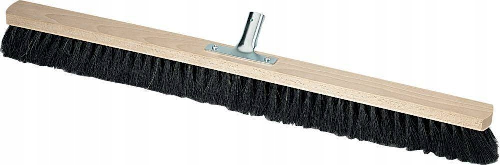 Průmyslová metla s přírodním vlasem, 80 cm