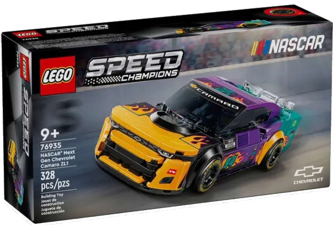 Lego Speed Champions 76935 Nascar Chevrolet Camaro ZL1 nové generace