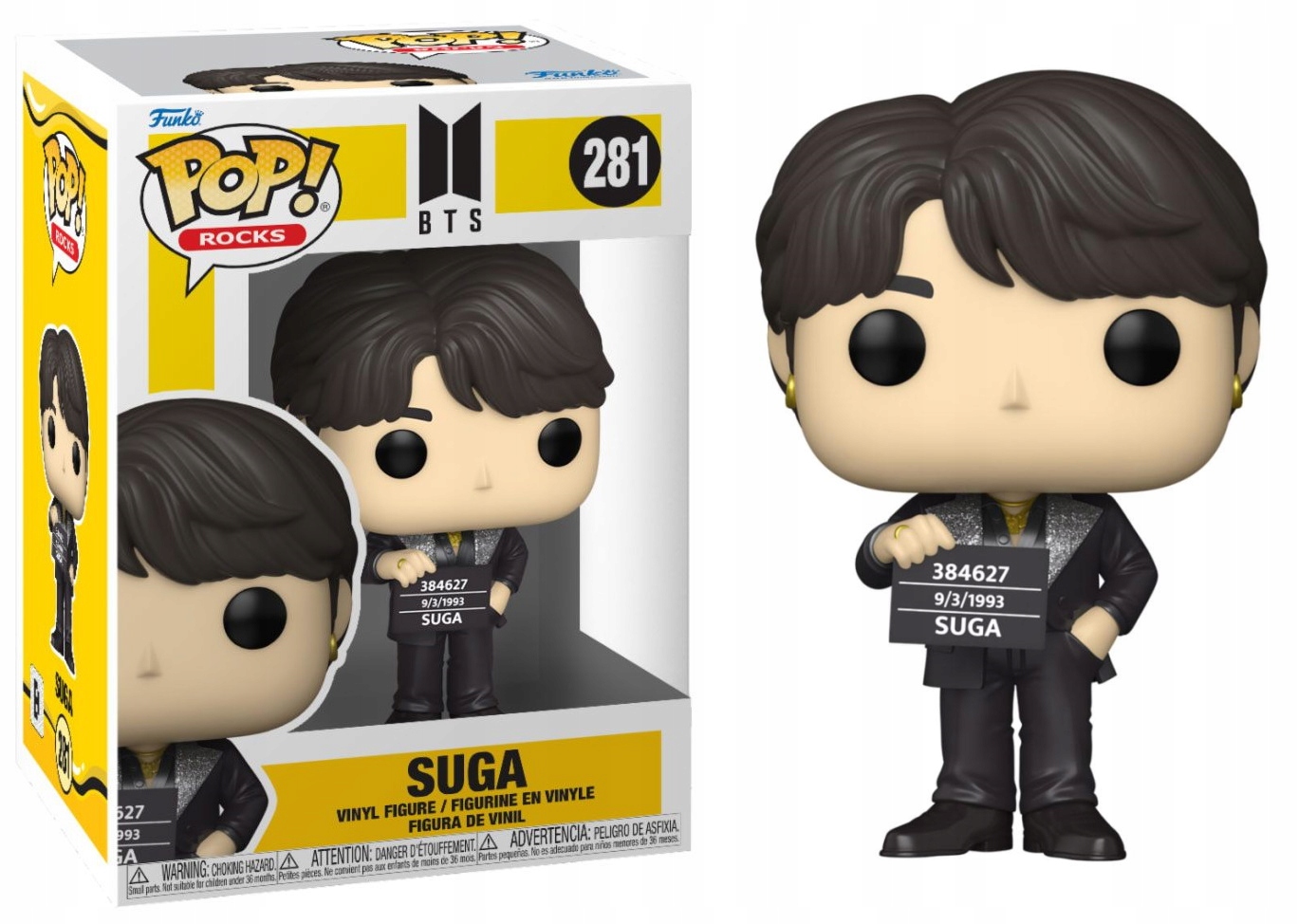 Figurka Funko Pop Rocks Bts Kpop Suga 281