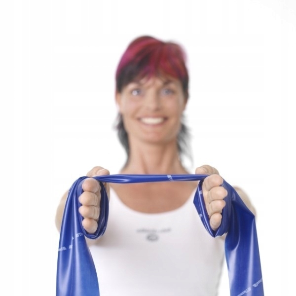 TAŚMA DO ĆWICZEŃ THERABAND GUMA CZERWONA 2,5M Liczba sztuk w zestawie 1