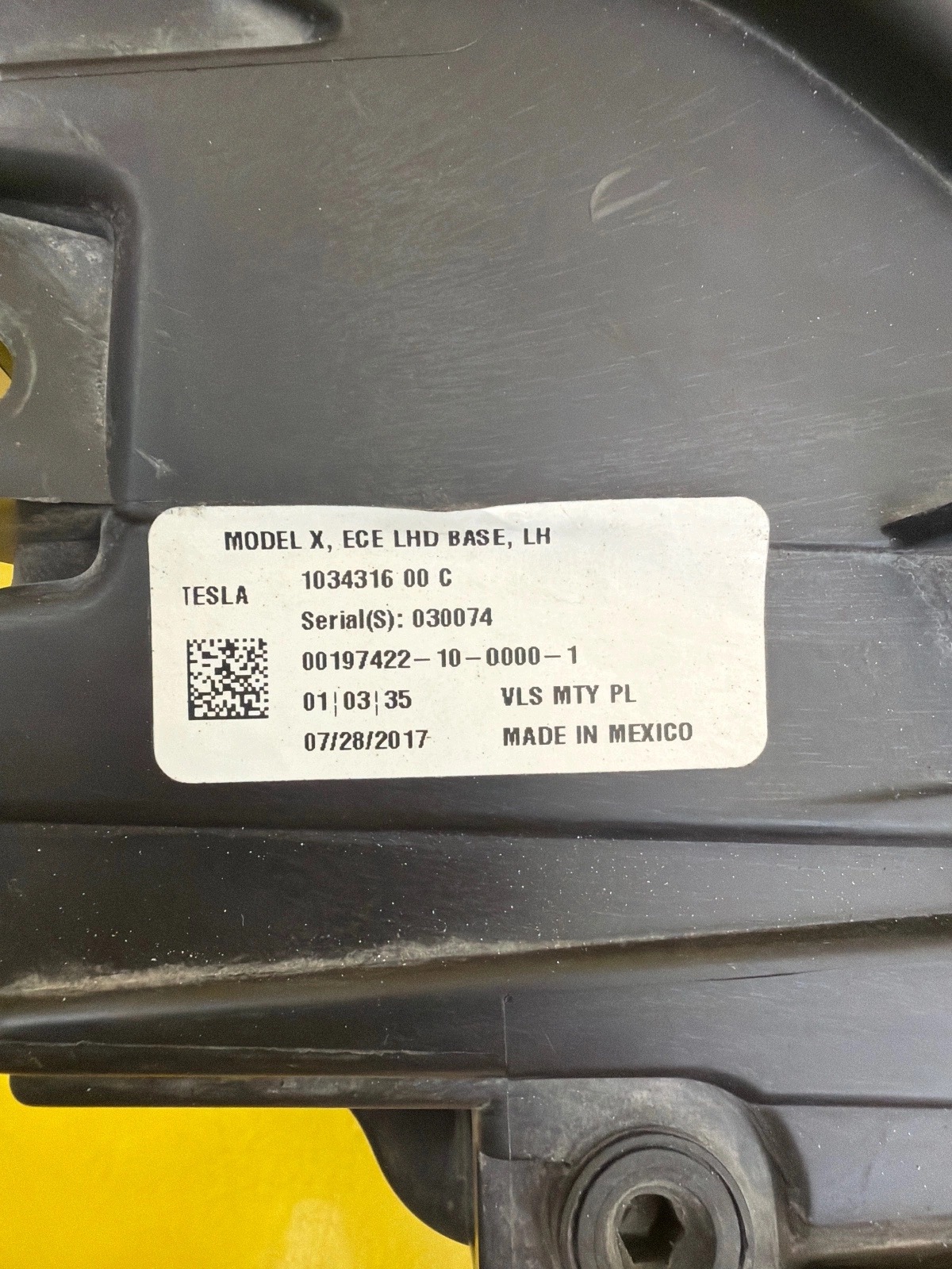 světlo levá předek Tesla Model X 2015- Full Led 103431600C