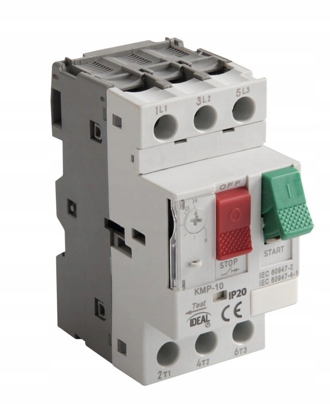 Kanlux Motorový spínač Termik na Din lištu 6,3-10A 138A Kmp Ideal