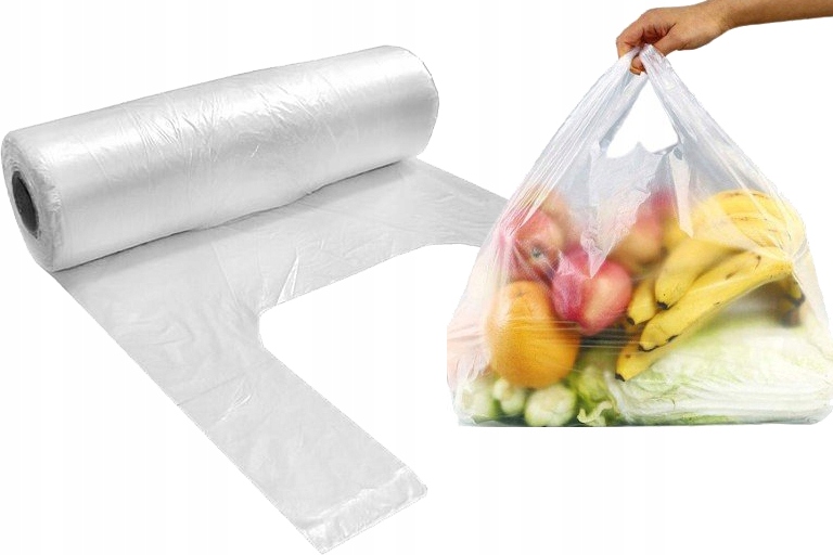 

Reklamówki Zrywki na rolce Jednorazowe