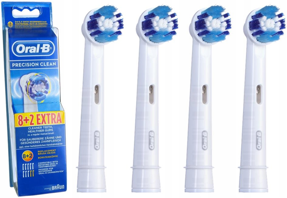 

Oryginalne Końcówki Do Oral-B Precision 4 sztuki