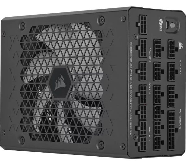 Zasilacz Corsair HX1200i 2025 1200W 80+ Platinum Czarny