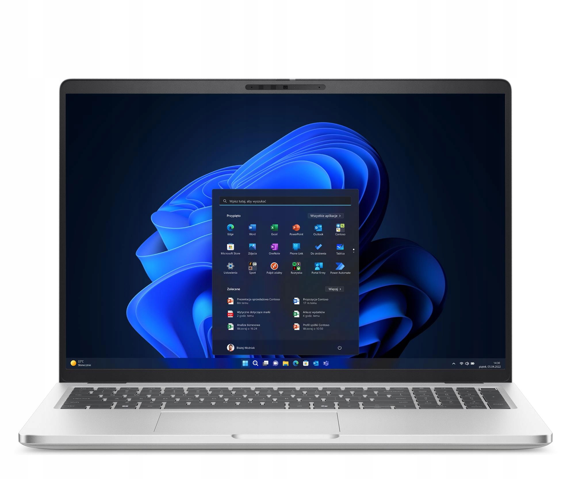 Laptop Dell Pro 16 Plus Ryzen 5-220 16GB 256 Windows 11 Professional