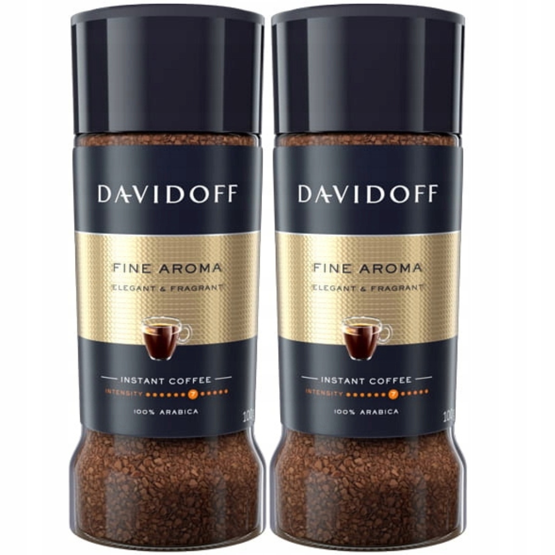 Levně Davidoff Fine Aroma Káva Rozpustná 100 g x2 Arabika