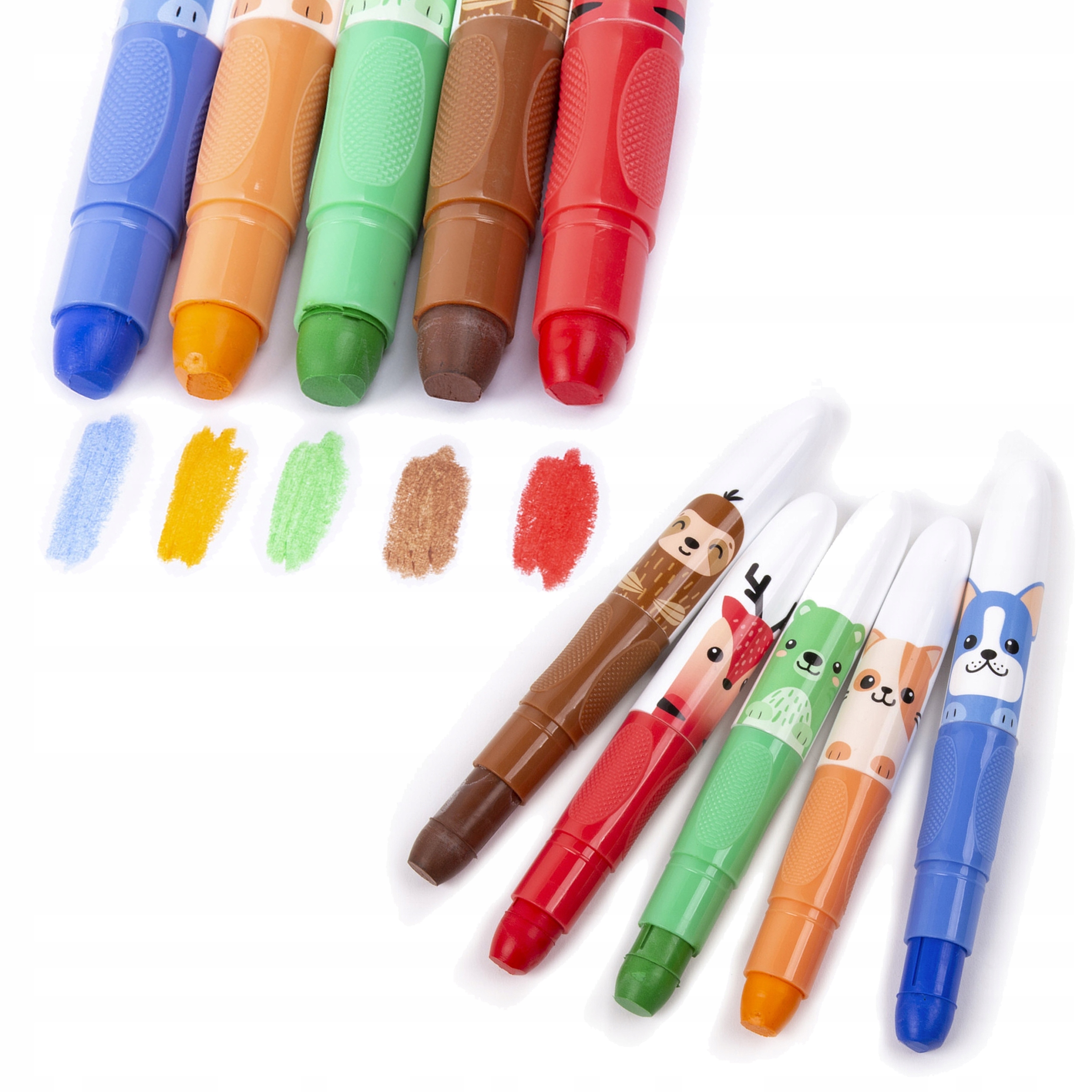 KREDKI ŻELOWE 10KOL KIDEA 5385