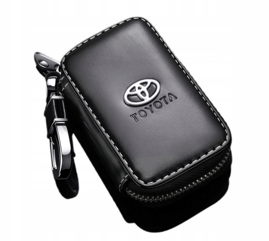 Toyota Etui Pokrowiec Skórzany Na Kluczyk Czarny