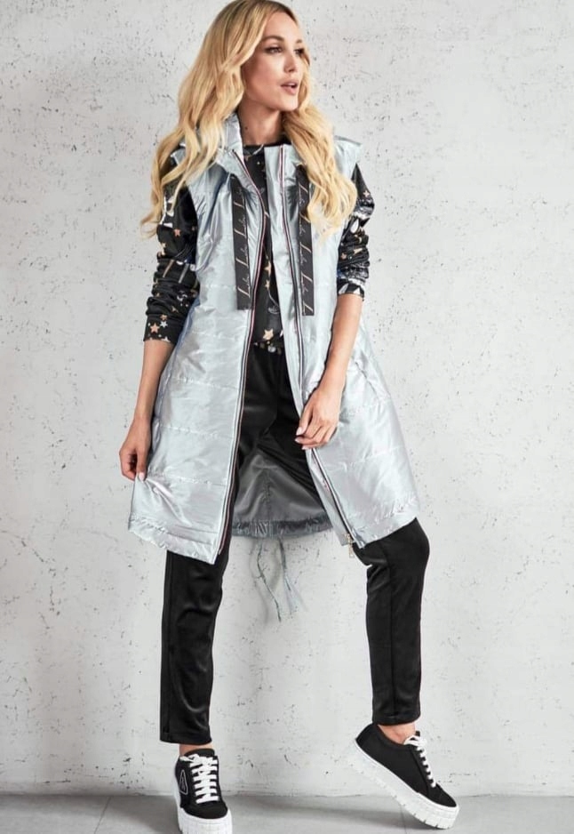 Vesta/Vesta Dámská Modrá Velikost M Lalous Polský Výrobce