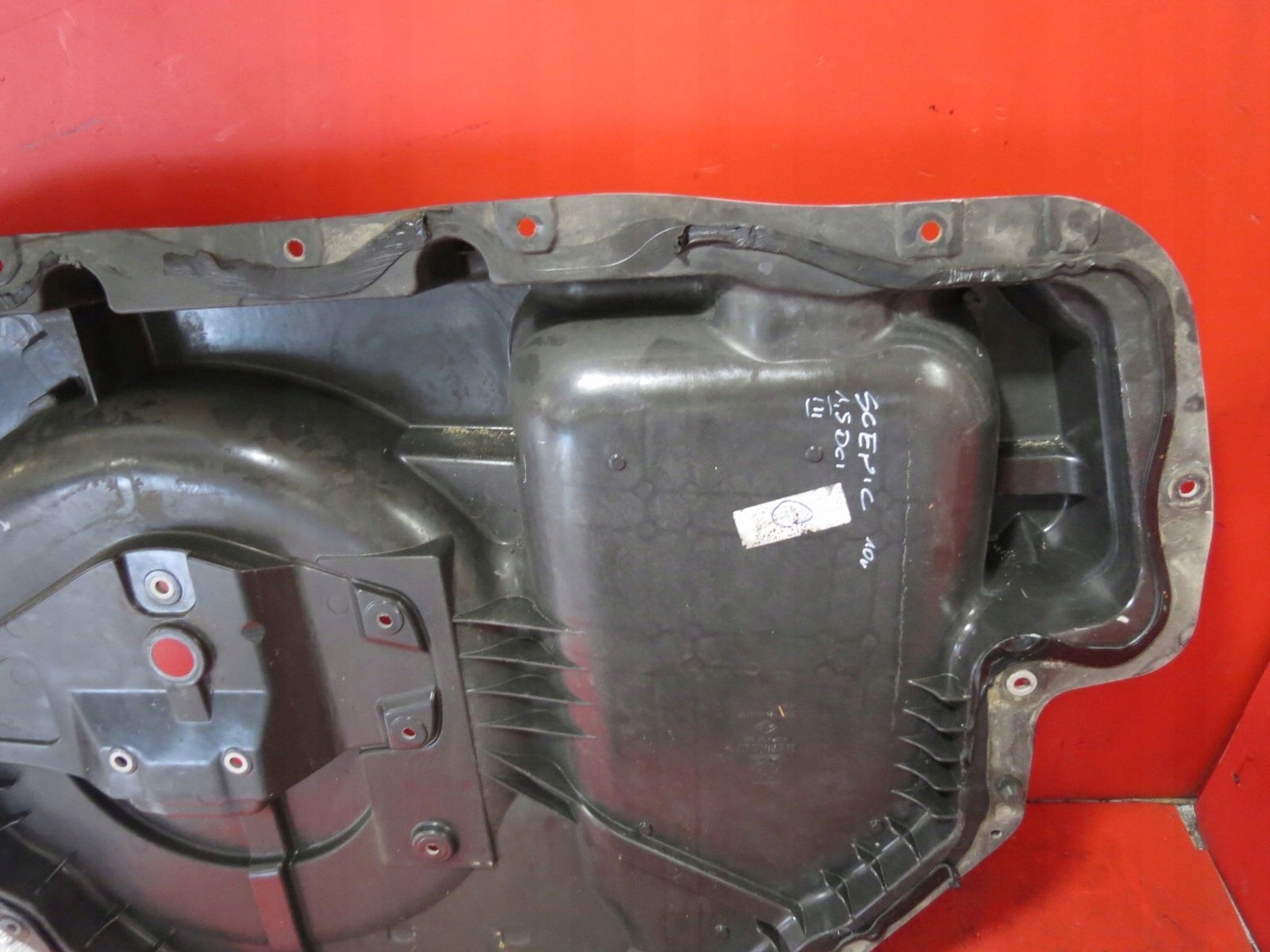 RENAULT GRAND SCENIC 3 III floor sump boot 7-OSOBOWY