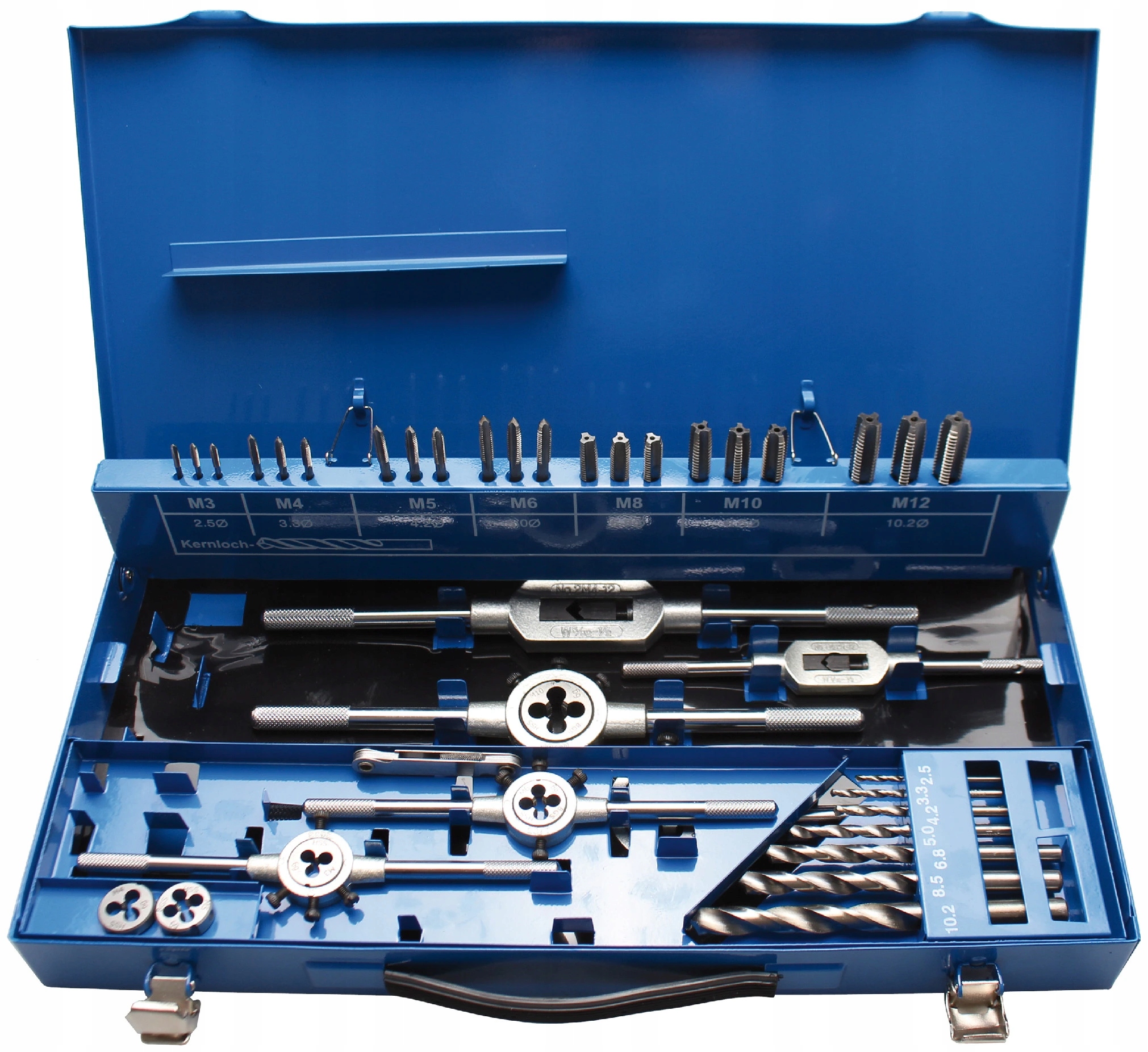 Bgs 1927, Súprava závitníkov a očiek M3 M12 44dielna