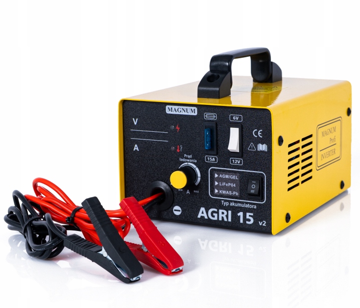 Inverterová Usmerňovačka Magnum Agri 15 V2 6/12V PB/AGM-GEL/LiFePO4 15A 230V