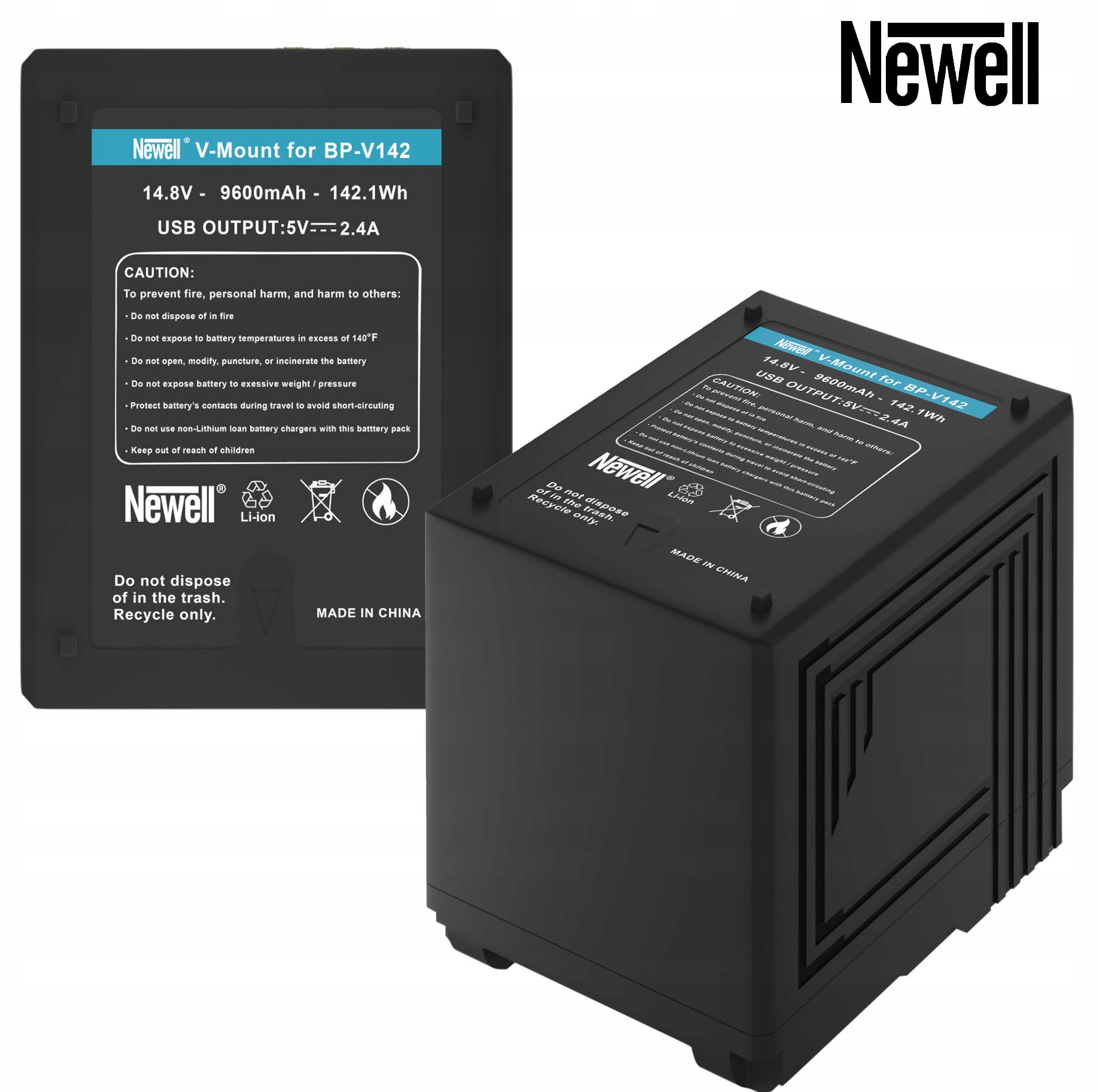 Аккумулятор NEWELL BP-V142 SLIM V-MOUNT 9600mah Марка Newell