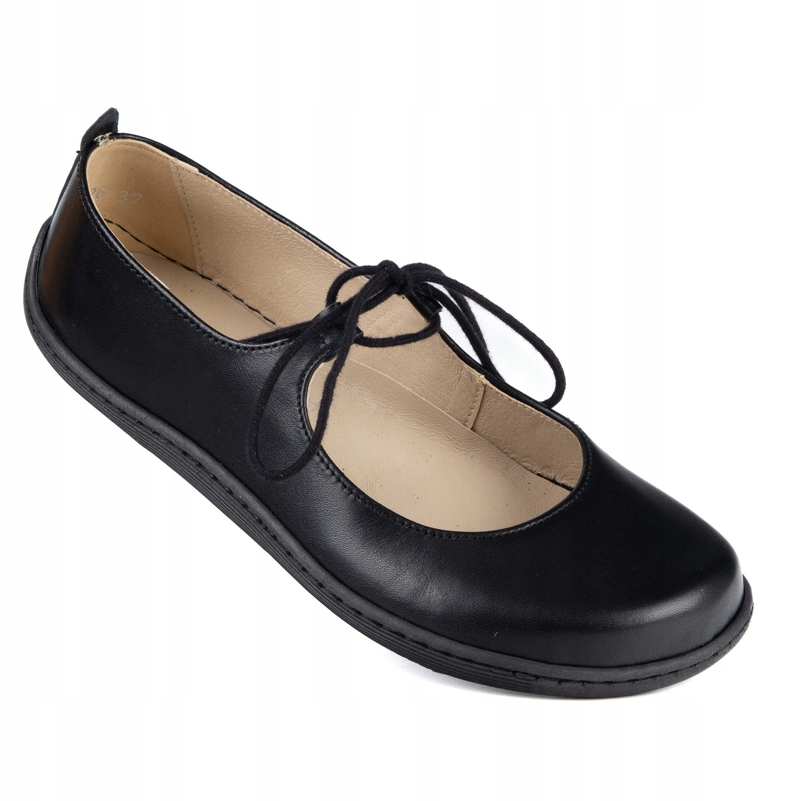 Elegantní dámské barefoot baleríny Elodie černé lico 41