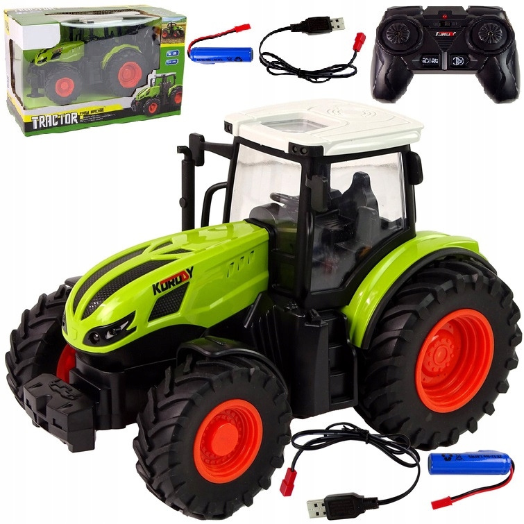 

Duży Traktor Zdalnie Sterowany Rc Światło Led