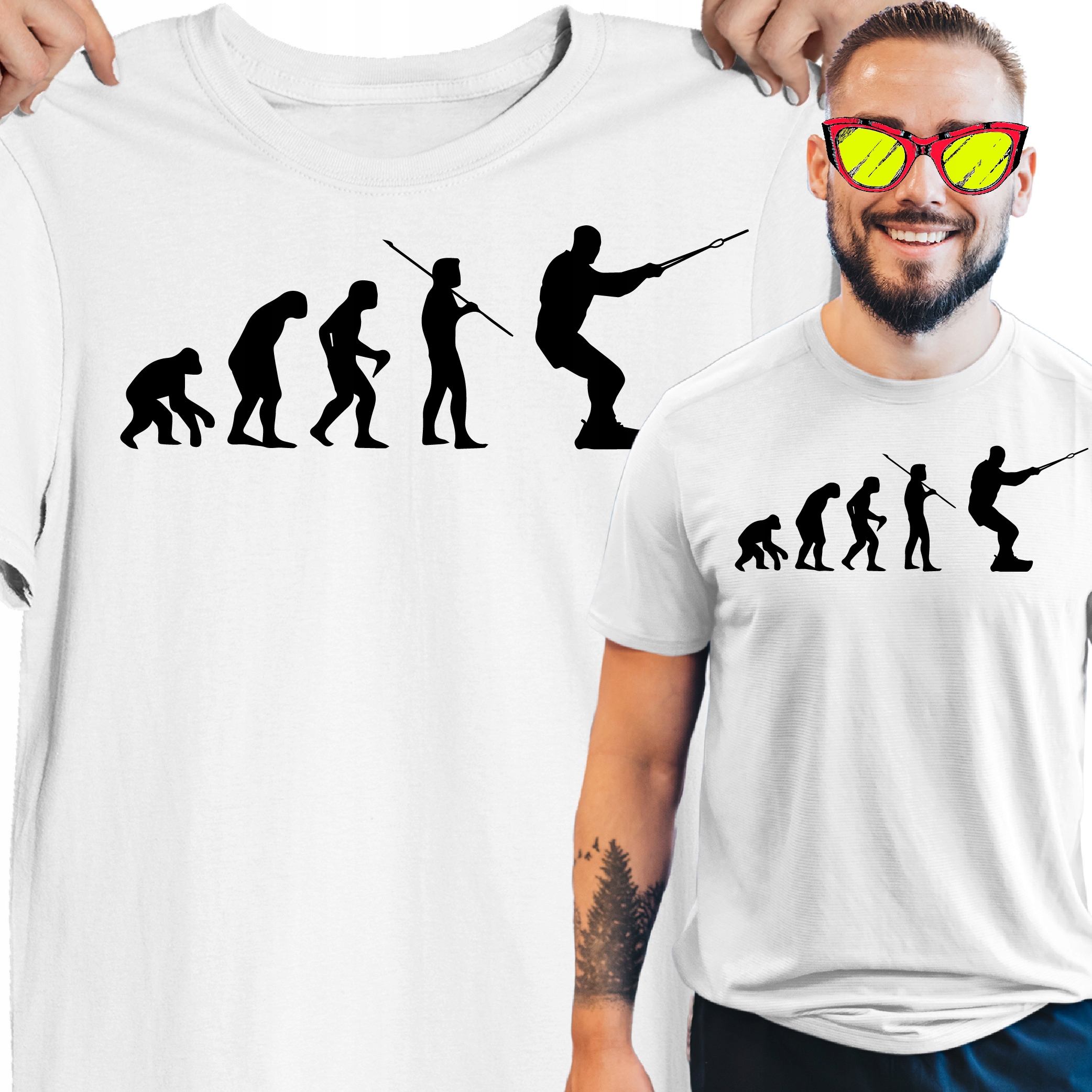

T-shirt Koszulka Wakeboard Ewolucja Sport Extrem