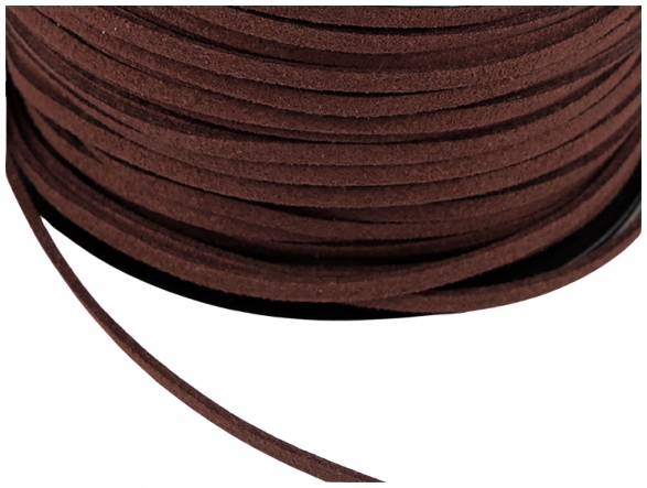 Řemínek imitace kůže, šířka 3 mm, 90 m
