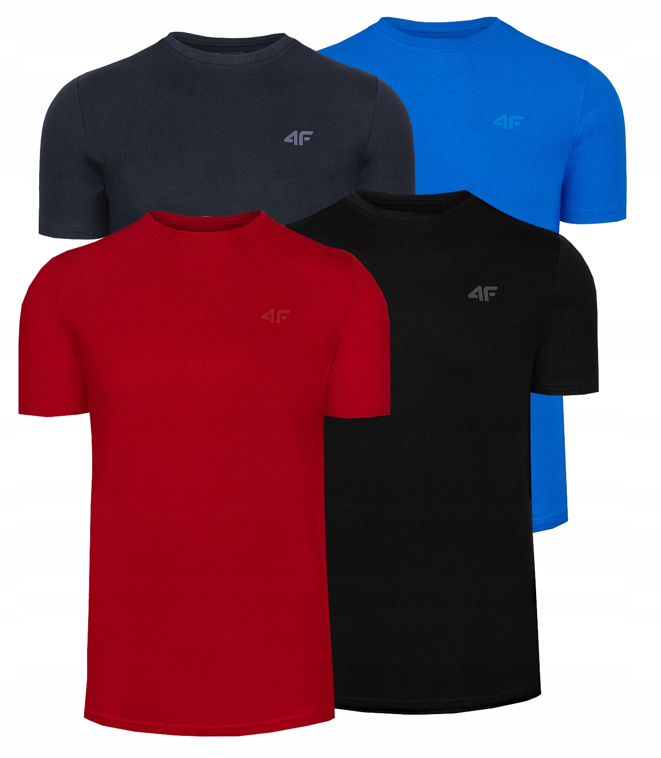 

T-shirt 4F Koszulka Męska Sportowa Zestaw 4SZT