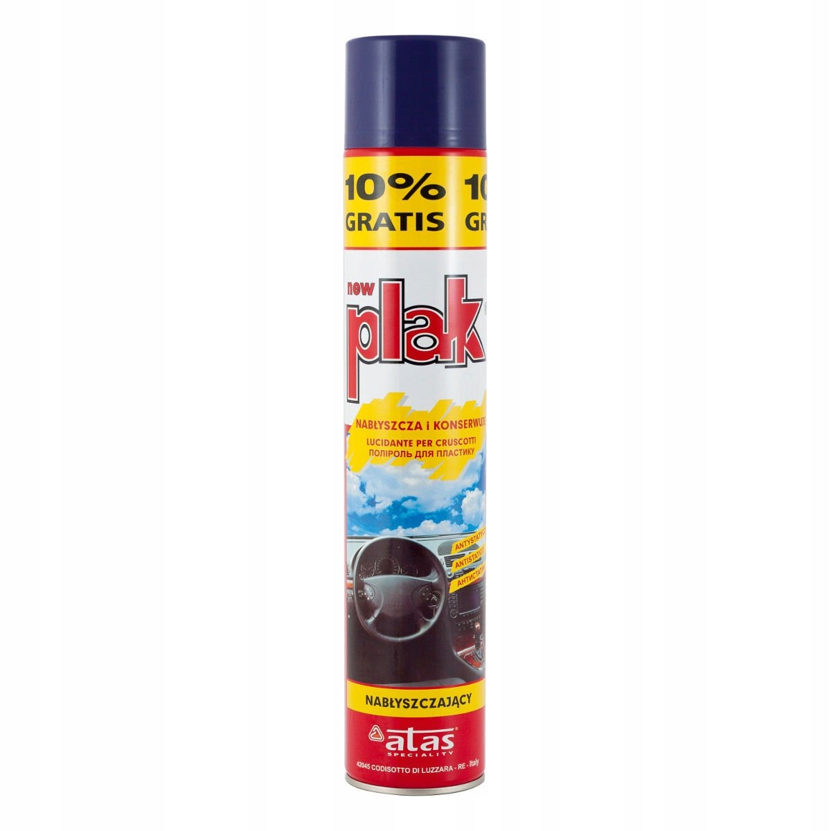 ATAS PLAK NABŁYSZCZAJĄCY KOKPIT WINOGRONO 750ml Stan opakowania oryginalne