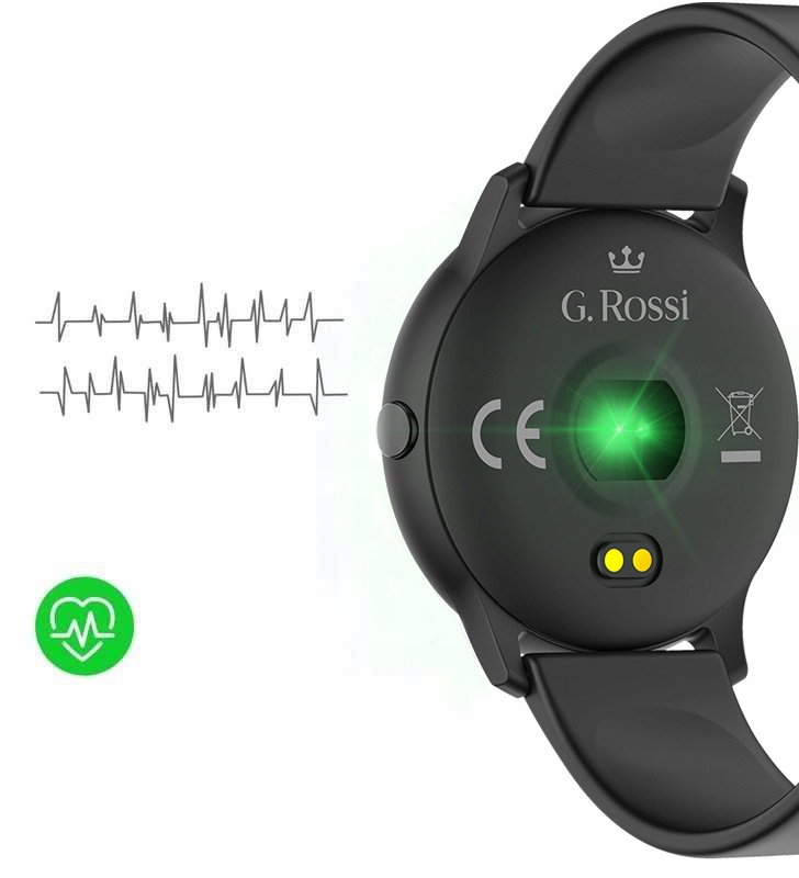 Zegarek G. ROSSI SMARTWATCH PULS KROKI SMS FB Kod producenta SW010-11