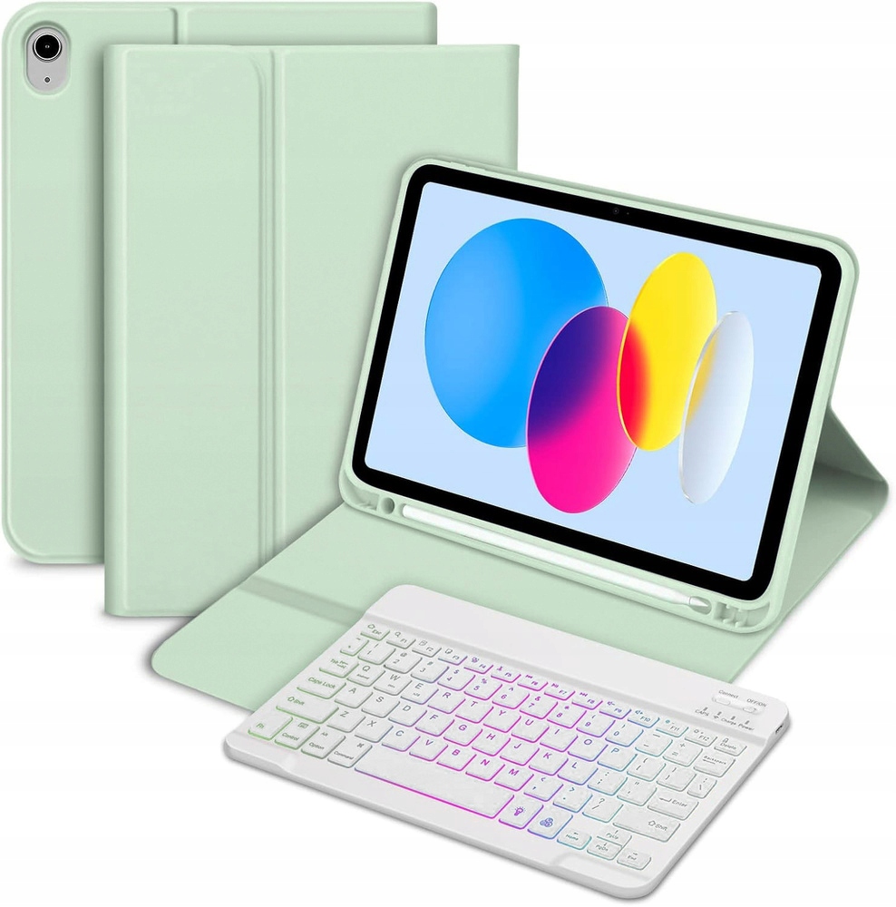 Puzdro S Podsvietenou Rgb Klávesnicou Pre Ipad 10.9" 10 Gen Ipad 11" 11 Gen