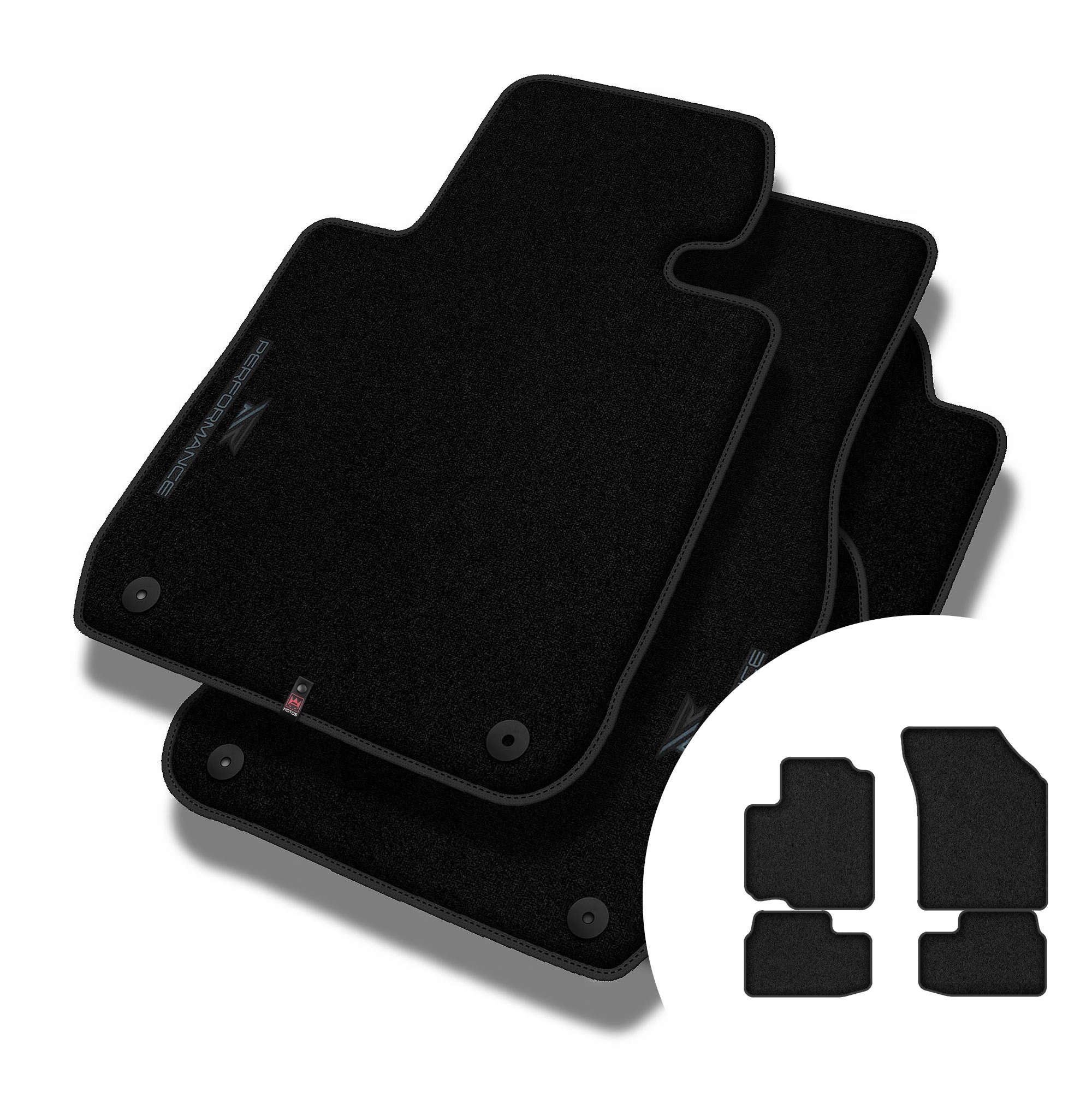 Velúrové koberčeky Performance Premium pre Opel Agila B 2008-2014