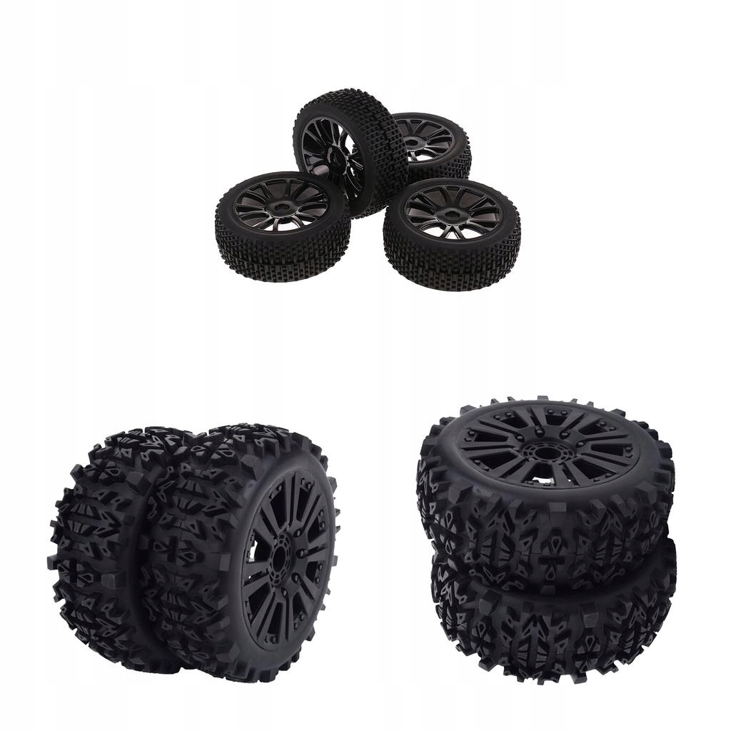8/zestaw Felga samochodowa RC Opony 1/8 RC