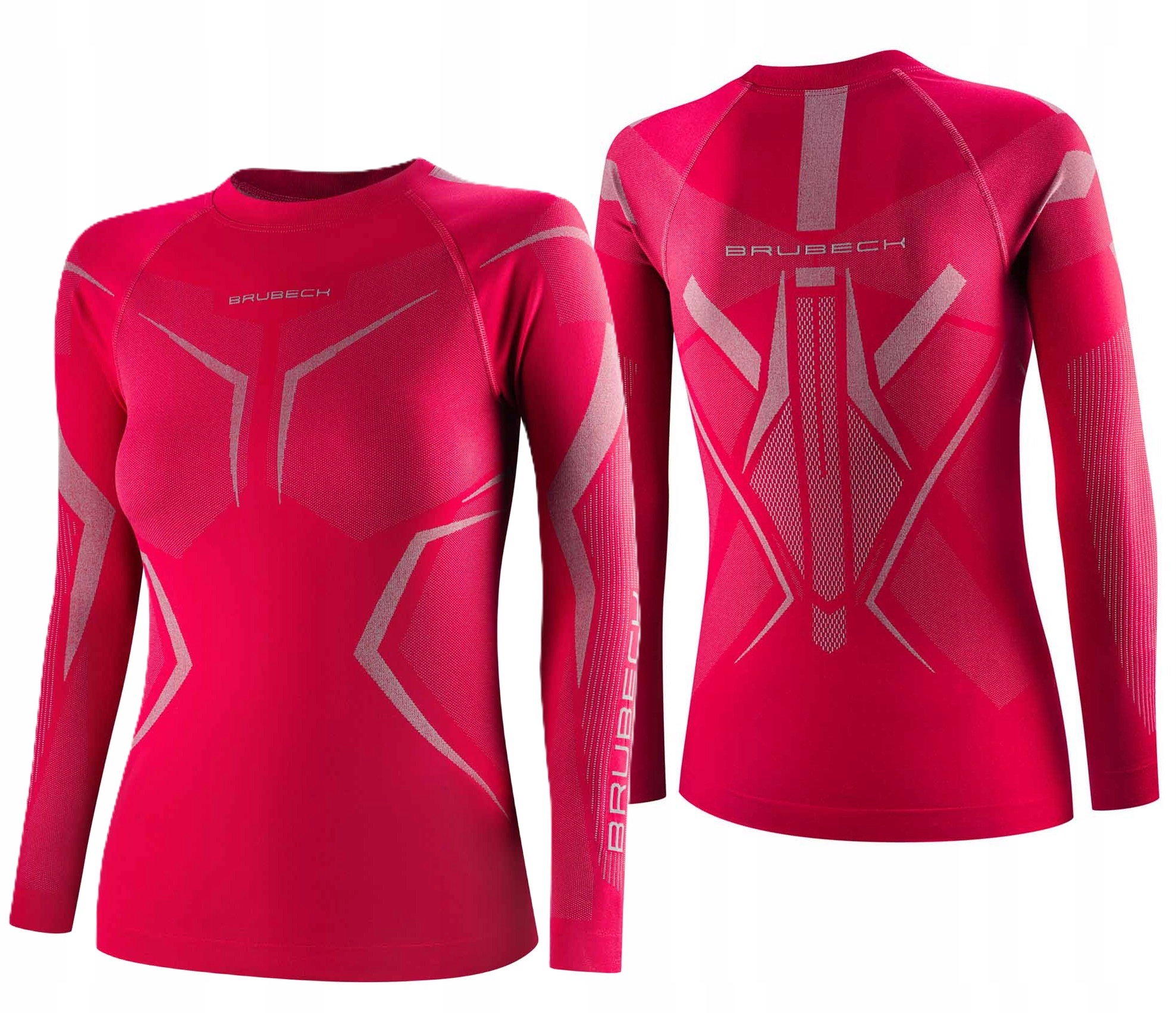 Damska Koszulka Brubeck Dry Termoaktywna Sportowa Treningowa Turystyczna -s