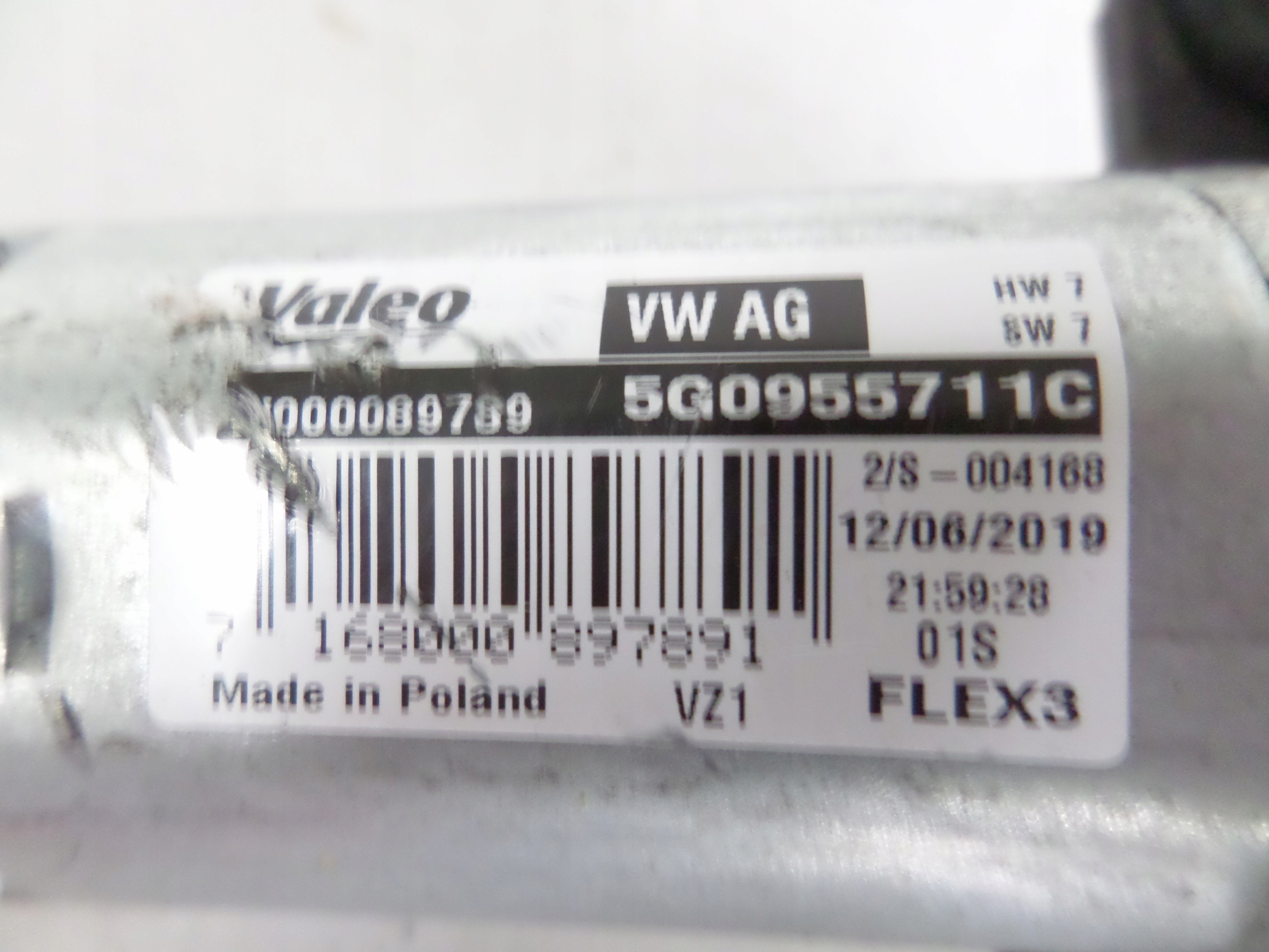 motor ablaktörlők far VW GOLF VII 12- TIGUAN
